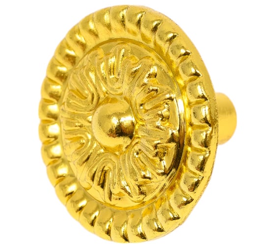 Изображение товара Ручка-кнопка Скобяной модель 348 золото 002732