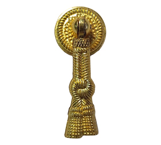 Изображение товара Ручка-кнопка Скобяной Косичка модель 44 золото 008014