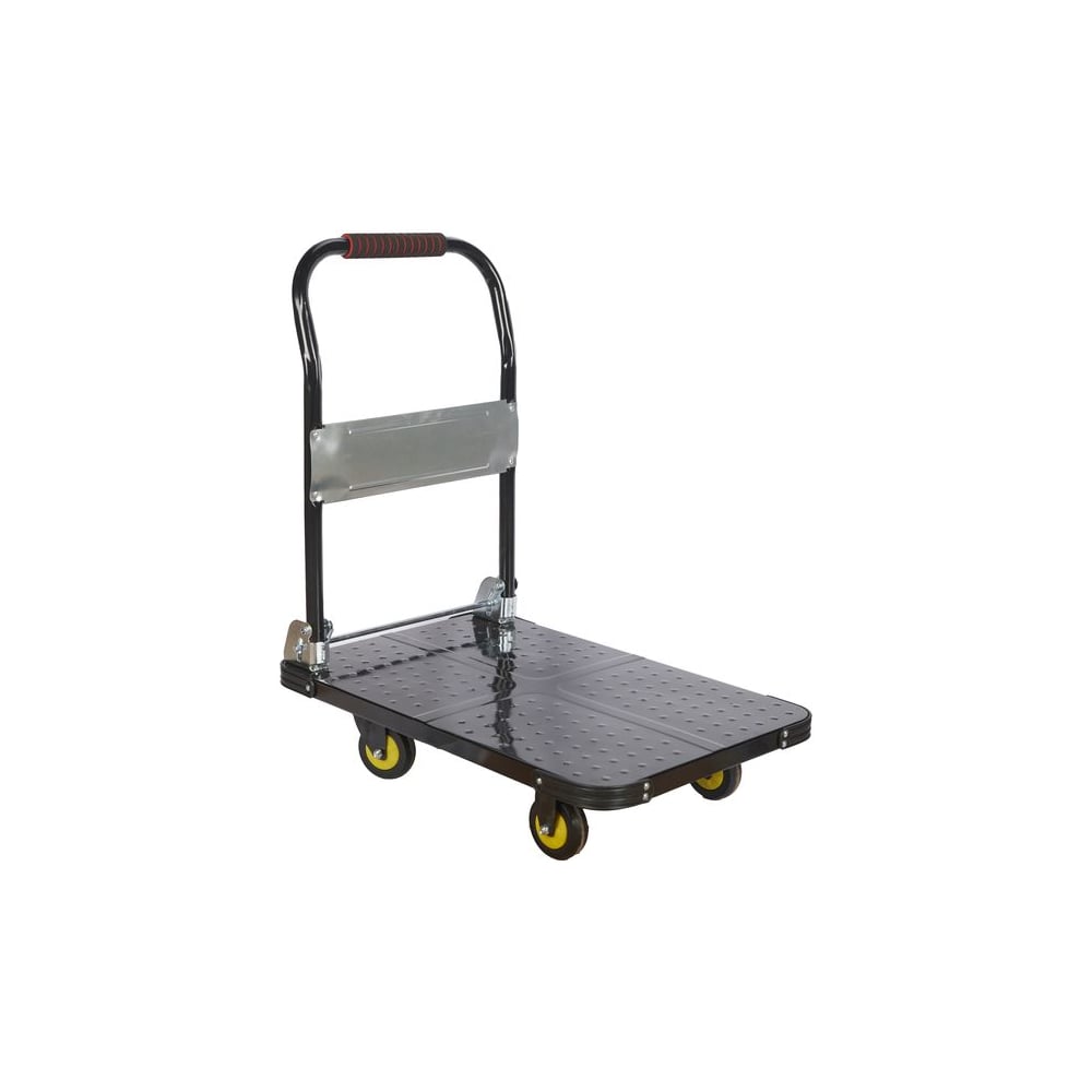 Изображение товара Платформенная тележка TOR 600 кг PH600 пластиковые колеса профессиональная