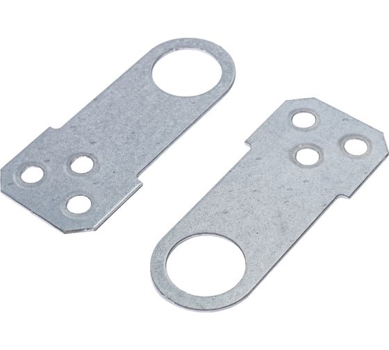 Изображение товара Прямая проушина для замка КРЕПКО-НАКРЕПКО 70х30х1.2 Pzp, 2 шт. 33387