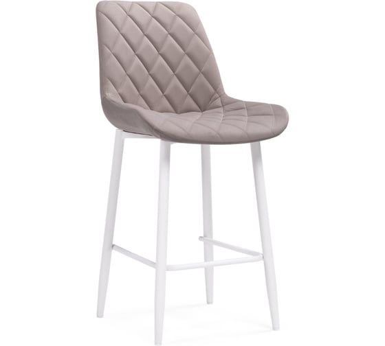 Изображение товара Полубарный стул Woodville баодин латте / белый 517165