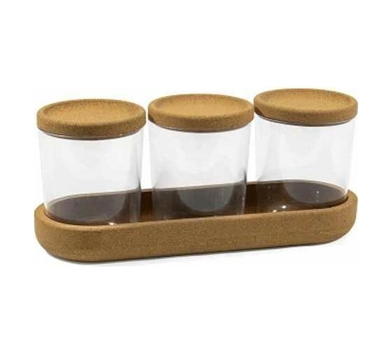 Изображение товара Набор аксессуаров для ванной комнаты Berossi korely (прозрачный) АС 69000000