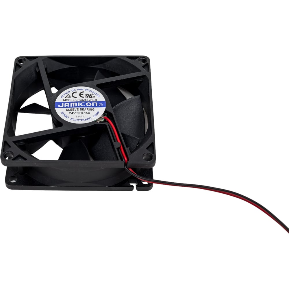 Изображение товара Вентилятор JAMICON JF0825S2H 80х80х25 24В с разъемом 2 конт.MOLEX 5239-2(PHU-2) С00034206