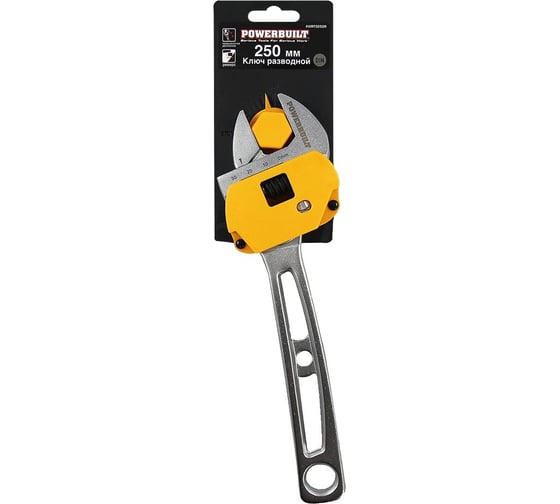 Изображение товара Разводной ключ TORGWIN Powerbuilt 250 мм цельнометаллический WRT3252R