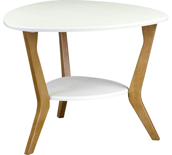 Изображение товара Журнальный стол Мебелик BeautyStyle 15 белый/бук 7835