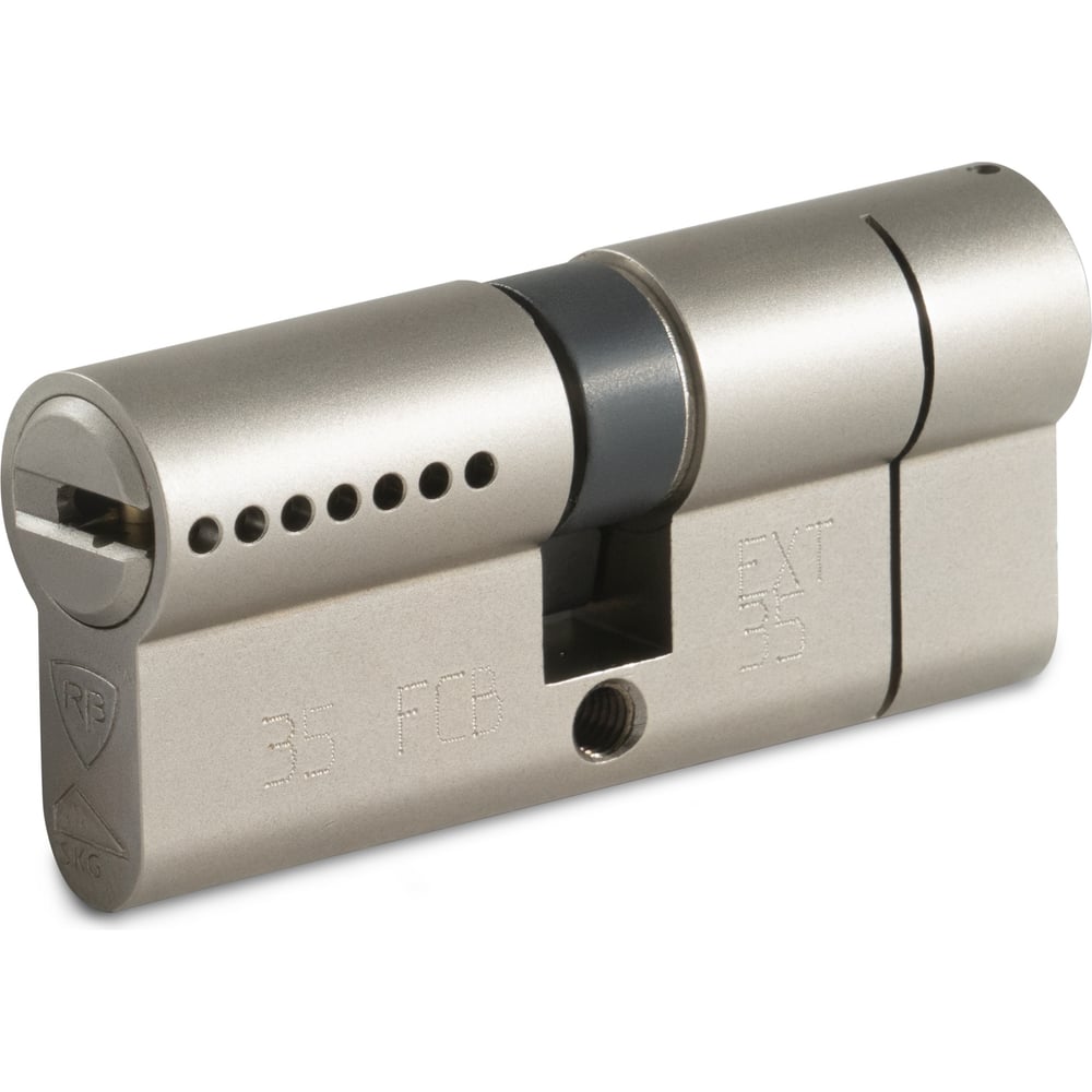 Изображение товара Цилиндр Rav Bariach серии Mars 70 мм никель матовый высокопрочный