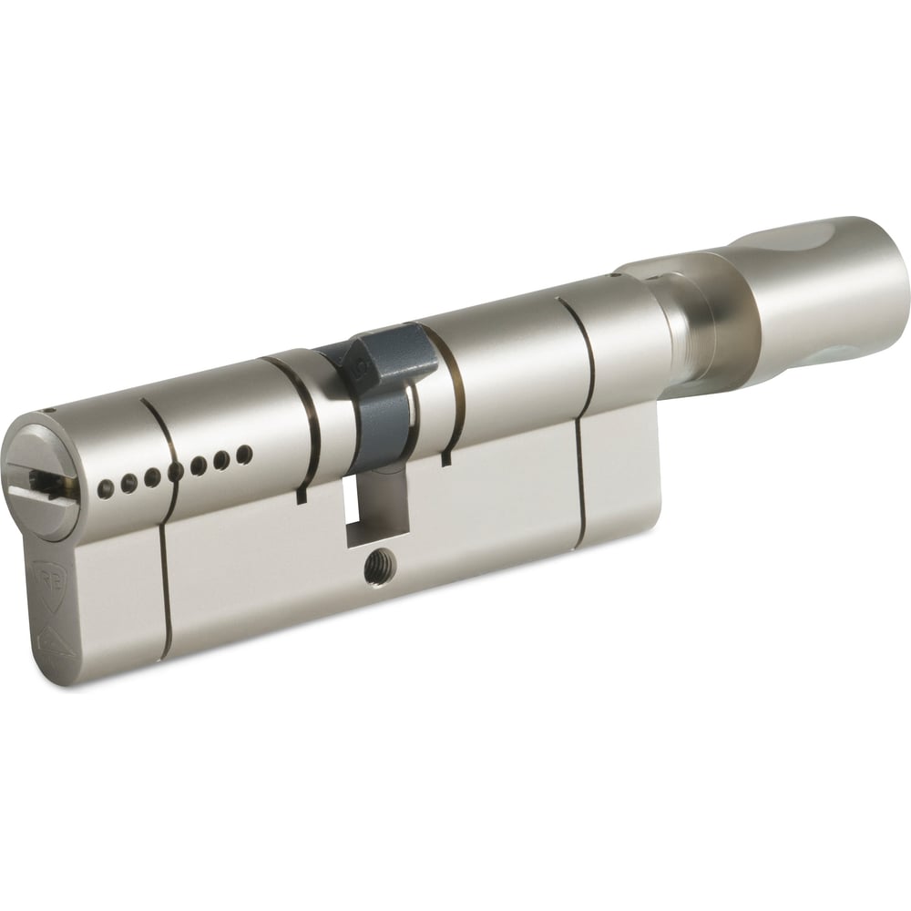 Изображение товара Цилиндр Rav Bariach серии Mars NE000252179 двухсторонний с ключ-вертушкой 90 мм никель матовый