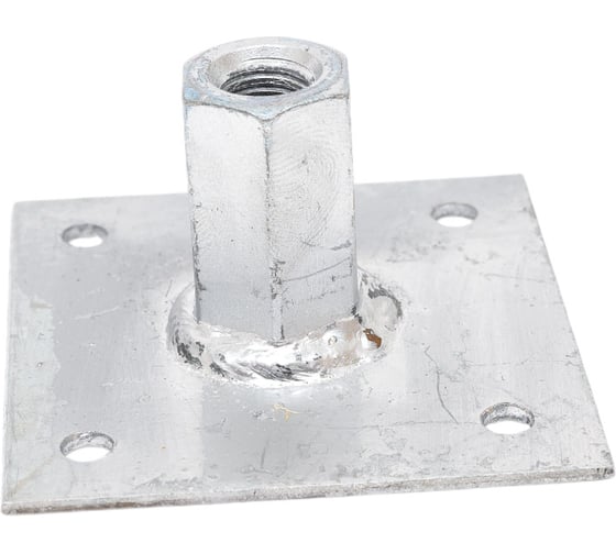 Изображение товара Шайба с муфтой КРЕПКО-НАКРЕПКО 60х60 мм, d10 47549