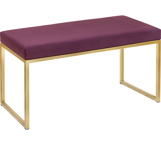 Изображение товара Банкетка GreenWeen ALBA MINI, золотая, Marsala GW-ALBAMINI-MARS-850G