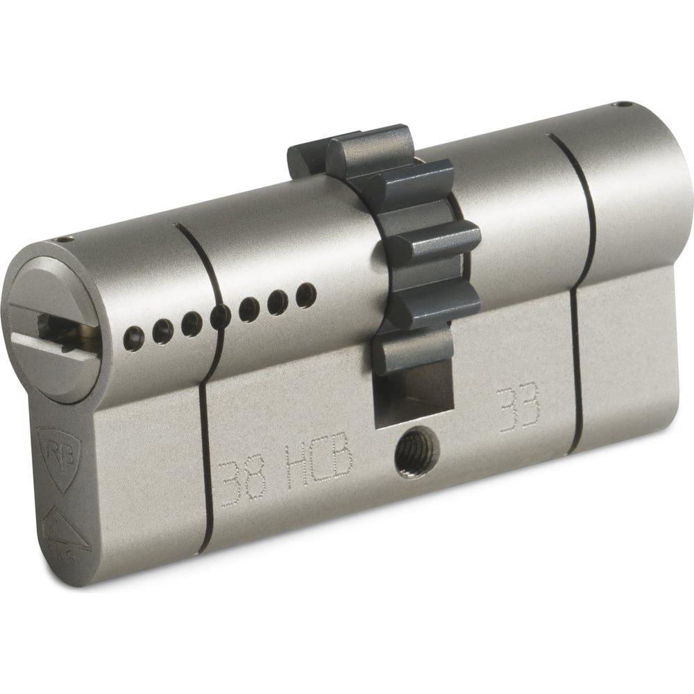 Изображение товара Цилиндр Rav Bariach серии Mars NE000251631 для дверей 71 мм с шестерёнкой