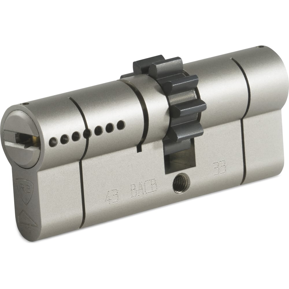 Изображение товара Цилиндр Rav Bariach серии Mars, ключ-ключ, 76 мм (33x43), шестерёнка NE000251632