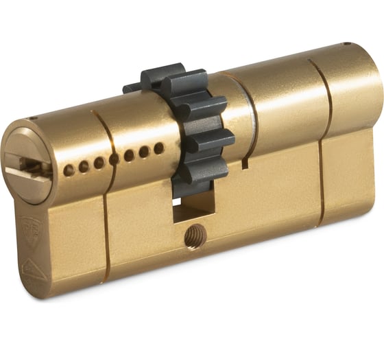 Изображение товара Цилиндр Rav Bariach серии Mars, ключ-ключ, 76мм, (33x43), шестеренка, латунь NE000252197