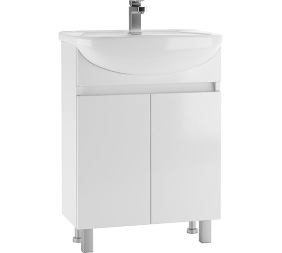 Изображение товара Тумба Айсберг Норма под умывальник Уют 60 без ящика DA1630T