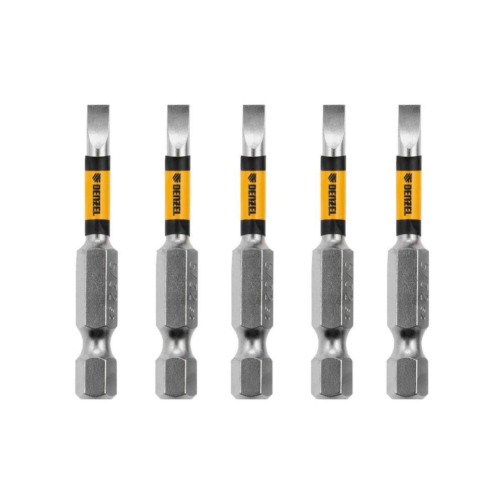 Изображение товара Набор бит SL 4/50" Denzel 7711311 - 5 шт