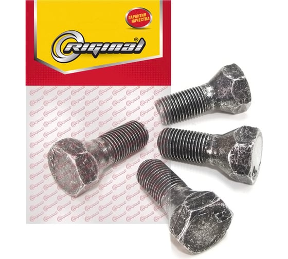 Изображение товара Болт колесный для а/м ВАЗ-2108 ключ 19 мм, М12x23 мм, 4 шт Riginal RG2108-3101040