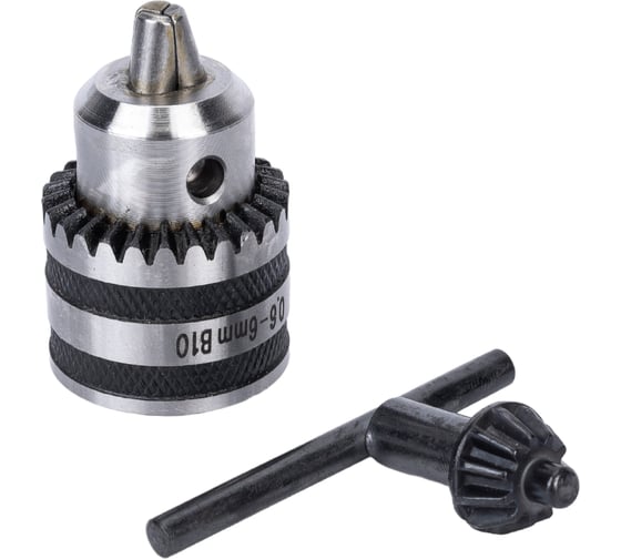 Изображение товара Патрон сверлильный ПС- 6 В10, 0.6-6 мм J2106 ИНСТУЛС 00001597163