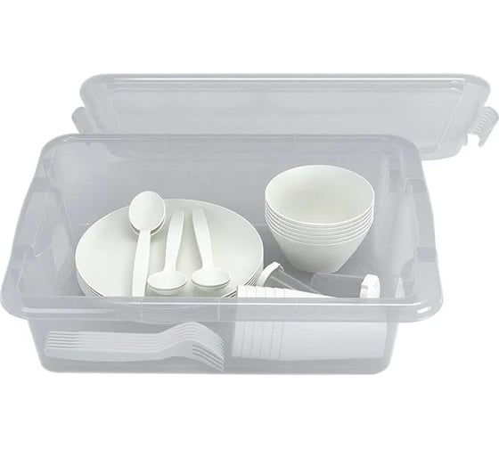 Изображение товара Набор для пикника Berossi camping lm, 6 персон, жемчужный ИК 79991000