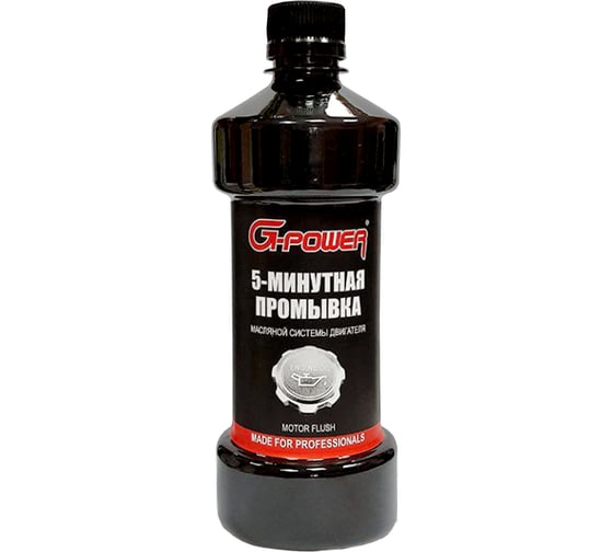 Изображение товара 5-минутная промывка масляной системы двигателя G-Power 450 мл GP-450