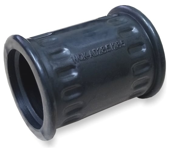 Изображение товара Муфта- соединитель прямой для гофрированных труб WEYER WQK-AD21.2/21.2G WE3000500