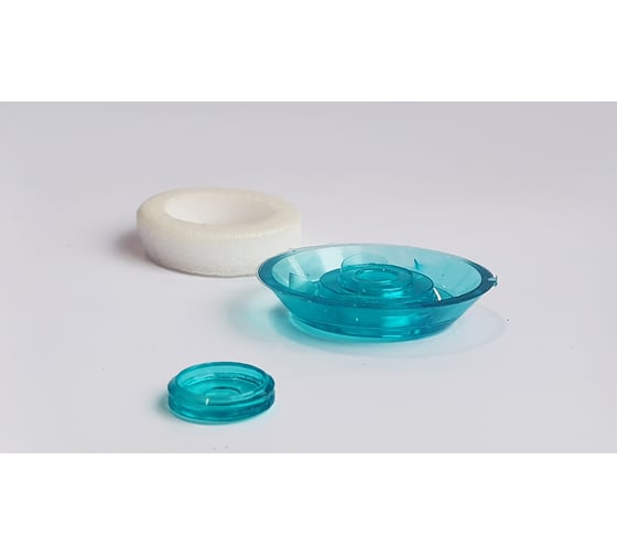 Изображение товара Универсальная термошайба ЭНТЕН D38, комплект с прокладкой, бирюза, уф-защита, 25 шт. 064