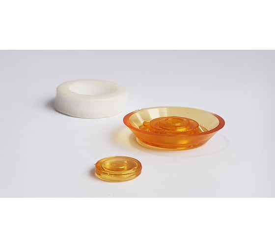 Изображение товара Универсальная термошайба ЭНТЕН D38, комплект с прокладкой, оранжевая, уф-защита, 25 шт. 067