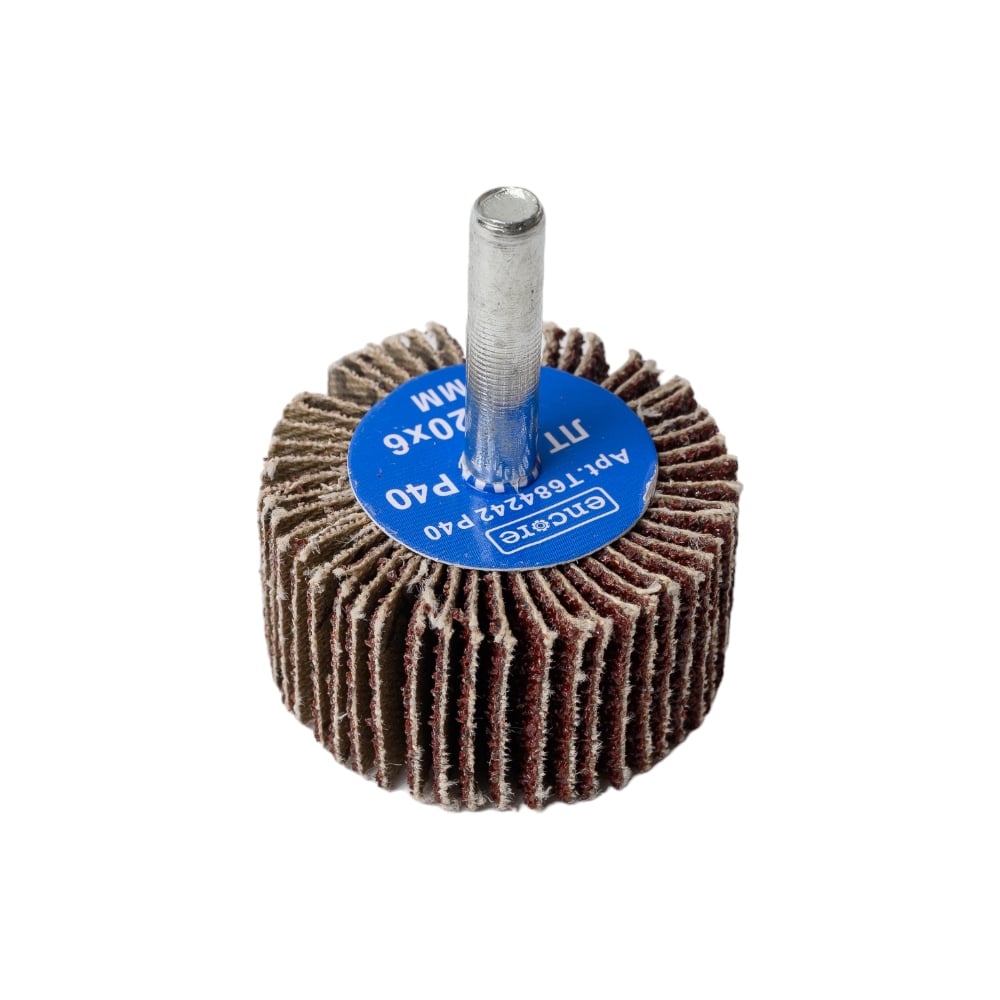 Изображение товара Круг лепестковый радиальный на дрель 40 мм зернистость 40 TORGWIN T684242