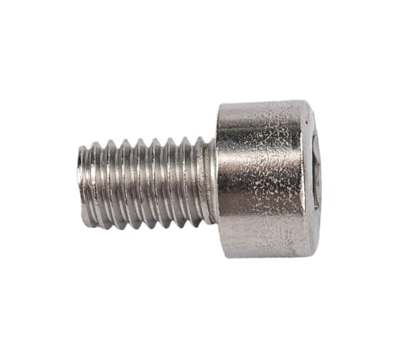 Изображение товара Болт с внутренним шестигранником ВИРТУОЗ 5x8 мм, DIN 912, нержавеющая сталь А2, 4 шт. 39570