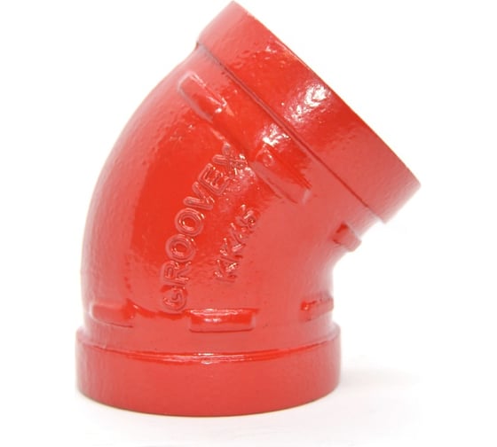 Изображение товара Колено GROOVEX 45 3" 89 мм KK4589