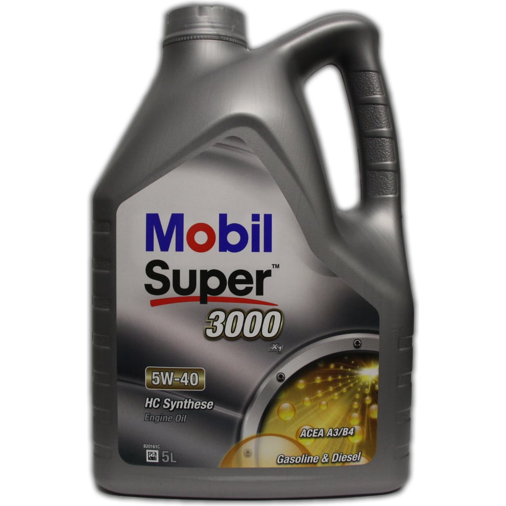 Изображение товара Моторное масло MOBIL Super 3000х1 5W40 5 л синтетика для легковых автомобилей