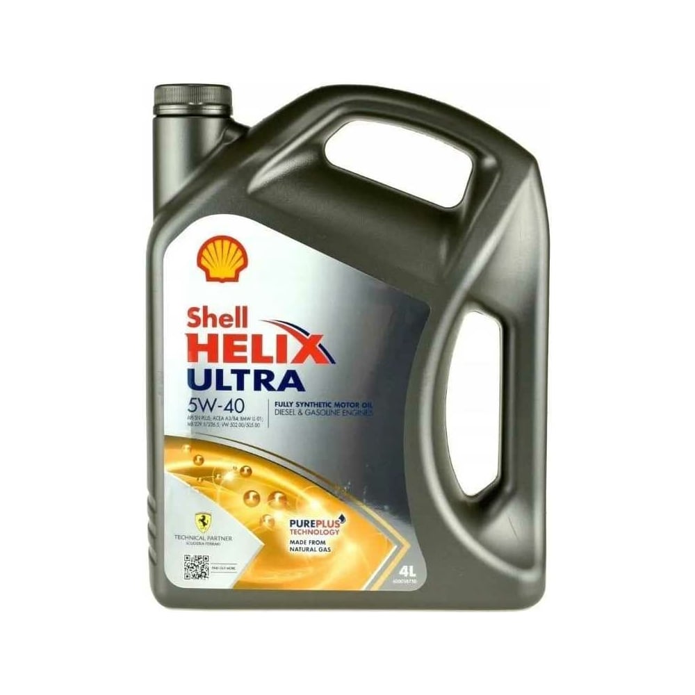 Моторное масло SHELL масло моторное shell helix ultra 0w 40 4 л 550040759