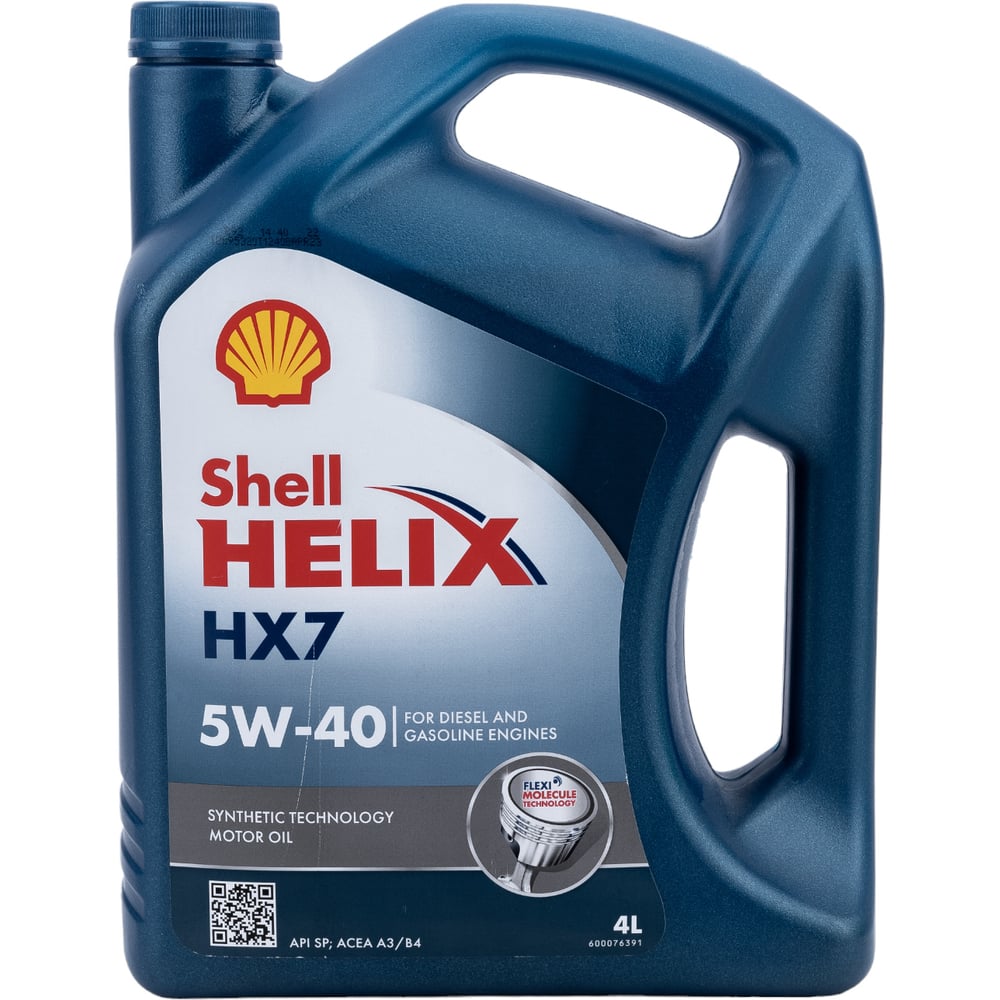 Моторное масло SHELL 5W40 550053770 Helix HX7 5w40 - фото 1