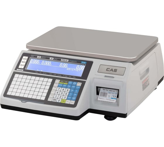 Изображение товара Торговые весы с печатью этикеток CAS CL3000-6B 88-00001268