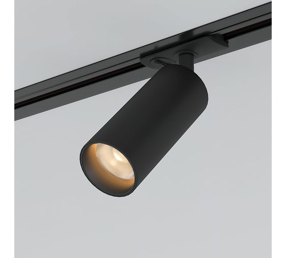 Изображение товара Трековый однофазный светодиодный светильник Elektrostandard - diffe / для однофазного шинопровода / черный 10w 4200k (85152/01) a058238
