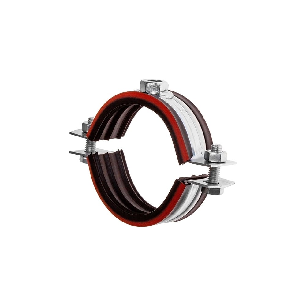 Изображение товара Хомут высокой нагрузки MAYER для труб ф125 с гайкой М12 и уплотнителем