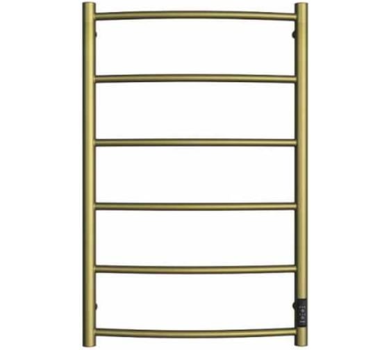 Изображение товара Электрический полотенцесушитель ДВИН R neo 80/50 1"-1/2" К диммер, состаренная бронза матовая 4657771776618