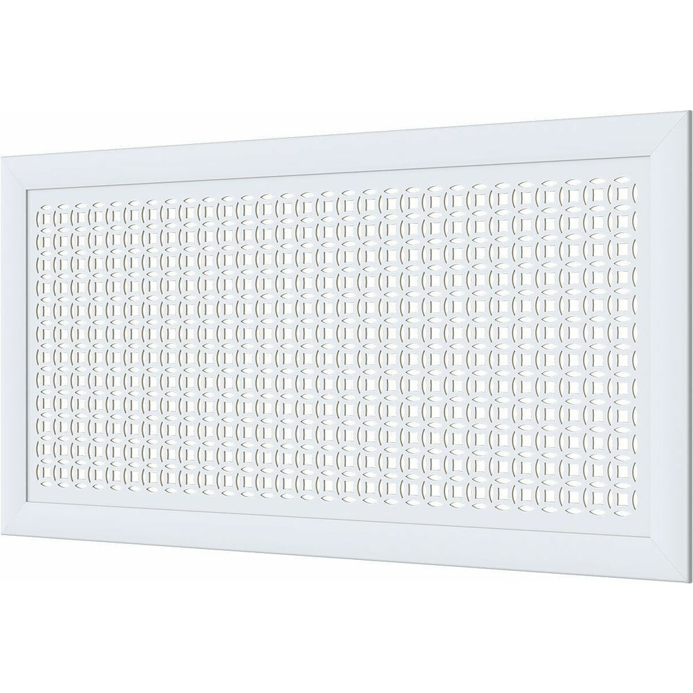 Изображение товара Декоративный экран для радиаторов и батарей Cosca Decor Модерн 600x1200 мм, дуб серый, сусанна, с рамкой СПБ072580