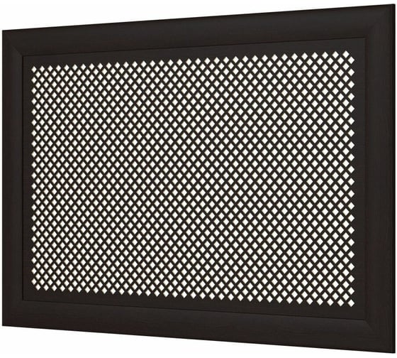 Изображение товара Декоративный экран для радиаторов и батарей Cosca Decor Модерн 600x900 мм, венге, дедало, с рамкой СПБ004380