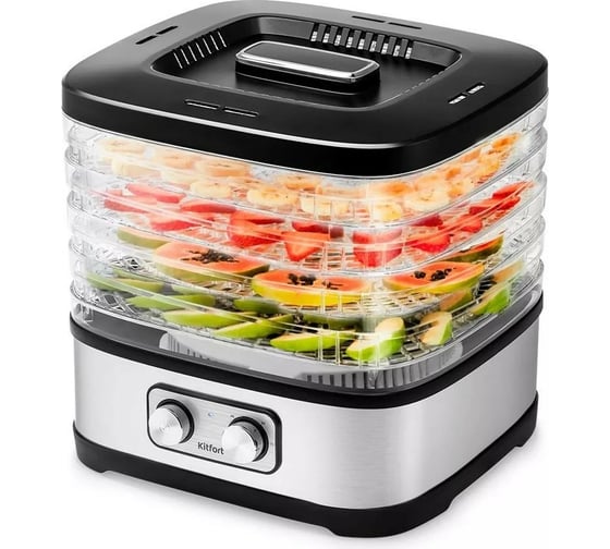 Изображение товара Сушилка для овощей и фруктов KITFORT КТ-1940