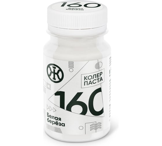 Изображение товара Колеровочная паста Живица 160 Белая Береза, 100 мл, НФ-00000512