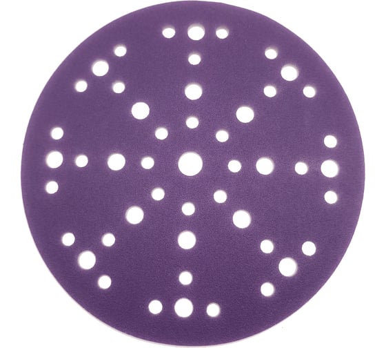 Изображение товара Шлифовальный круг на липучке SAPHIR 48+1 отв., 150 мм, P320, 5 шт ABRAFORM AS5-150-49-P320