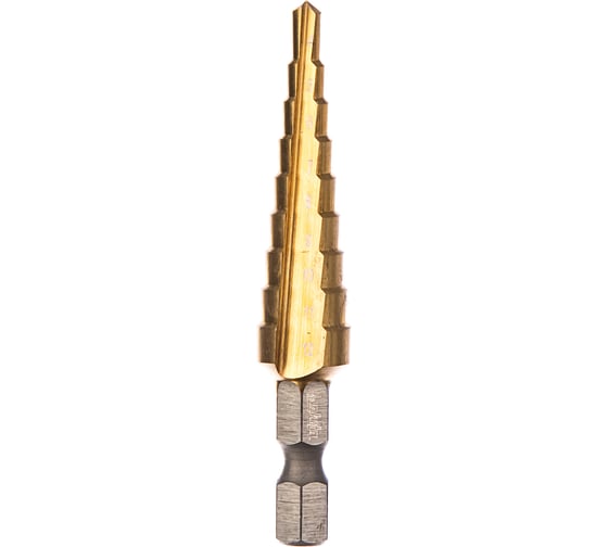 Изображение товара Сверло ступенчатое по металлу (9 ступеней; 4-12 мм; HSS) Makita D-40113