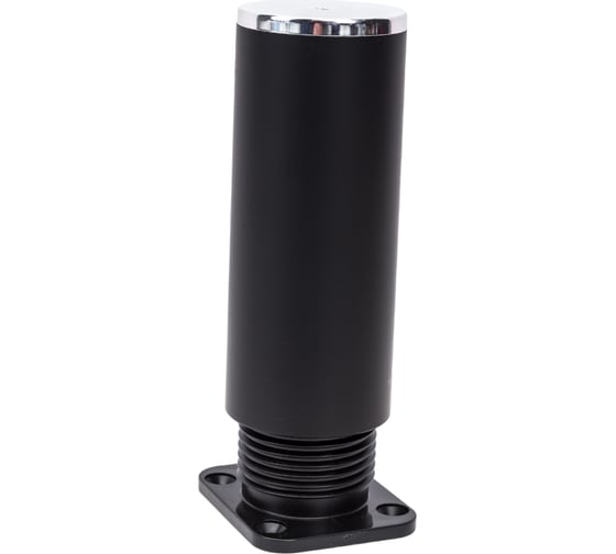 Изображение товара Декоративная опора Brante н-100, дк 7, черный/хром 193035