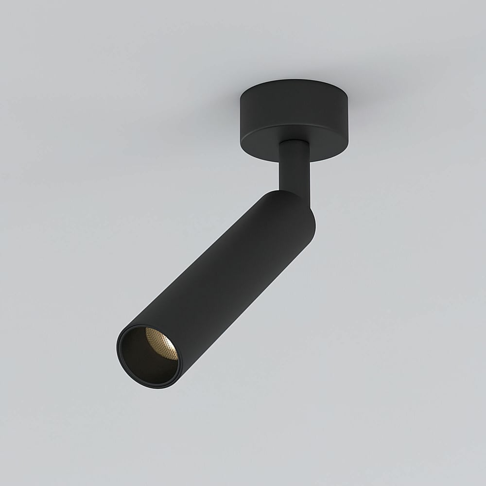 Изображение товара Накладной светодиодный светильник Elektrostandard Diffe черный 5W 4200K