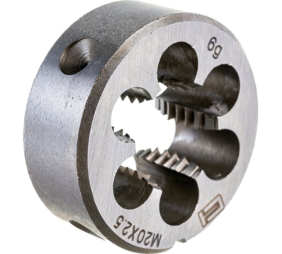 Изображение товара Плашка М20х2.5 мм СИБРТЕХ 77058