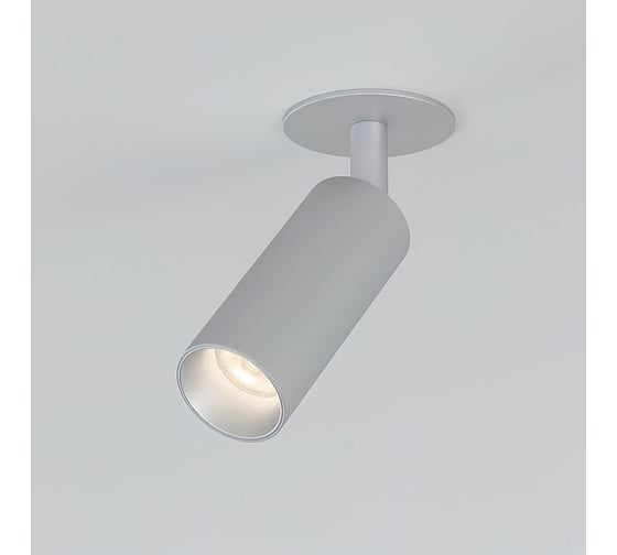 Изображение товара Встраиваемый светодиодный светильник Elektrostandard - diffe / серебряный 8w 4200k (25039/led) a058219