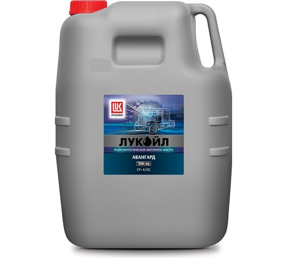 Изображение товара Полусинтетическое моторное масло Лукойл АВАНГАРД SAE 10W-40, API CF-4/SG 3051127