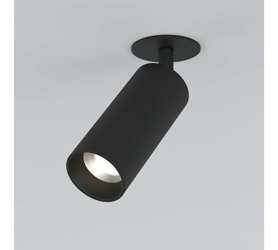 Изображение товара Встраиваемый светодиодный светильник Elektrostandard - diffe / черный 10w 4200k (25052/led) a058171