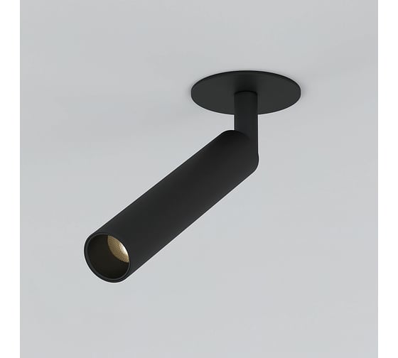 Изображение товара Встраиваемый светодиодный светильник Elektrostandard - diffe / черный 5w 4200k (25027/led) a058215