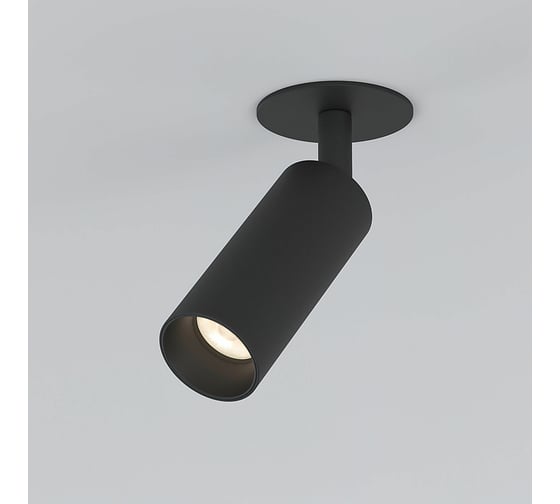 Изображение товара Встраиваемый светодиодный светильник Elektrostandard - diffe / черный 8w 4200k (25039/led) a058218