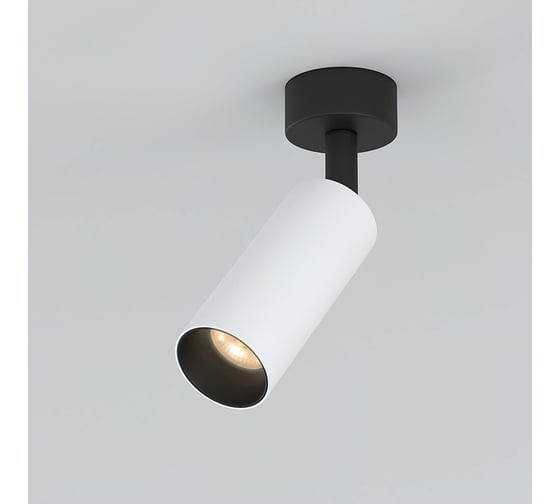 Изображение товара Накладной светодиодный светильник Elektrostandard - diffe / белый/черный 8w 4200k (85639/01) a058267